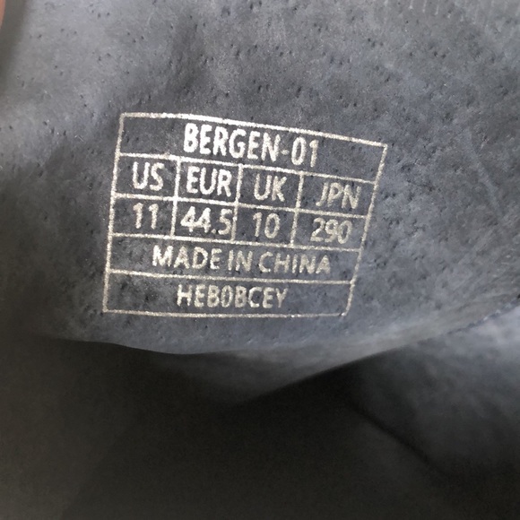 Bruno Marc Mens Black Dress Boots size 11 - Picture 5 of 7